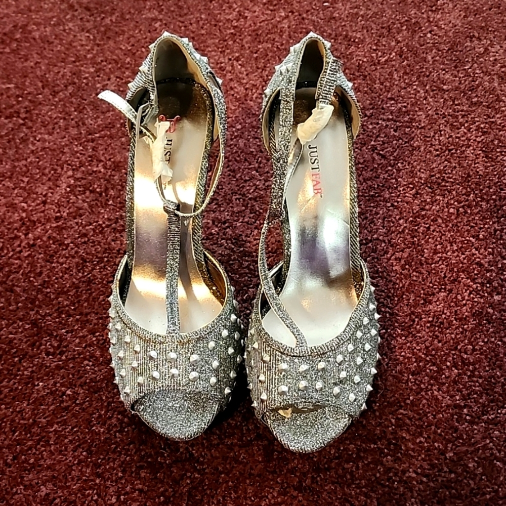 Sparkly, Studded, Platform Heels! - image 1